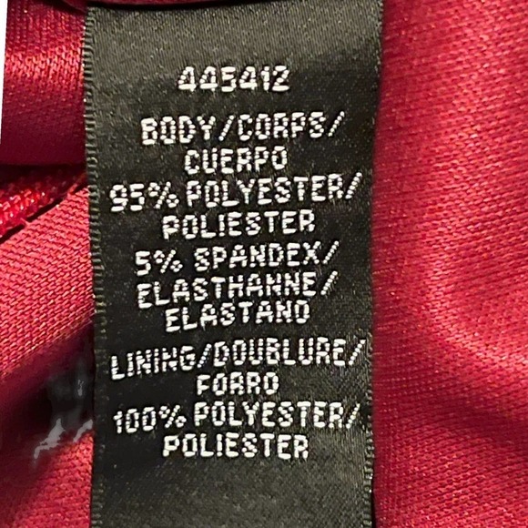 Monique Lhuillier NWT Long Sleeve Red Open Back Sequin Cocktail Mini Dress 6 - Picture 15 of 16